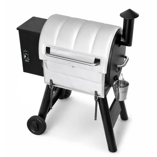 BAC626-compatible insulation blanket fitted to a Traeger Pro 575 pellet grill