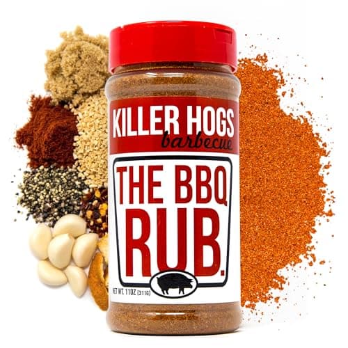 Killer Hogs The BBQ Rub, our top overall pick for pellet grilling